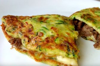 КАБАЧКОВЫЕ ЧЕБУРЕКИ С ФАРШЕМ И СЫРОМ