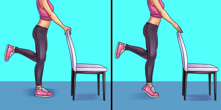 6 упражнений, которые помогут победить боль в коленях, ступнях и бедрах