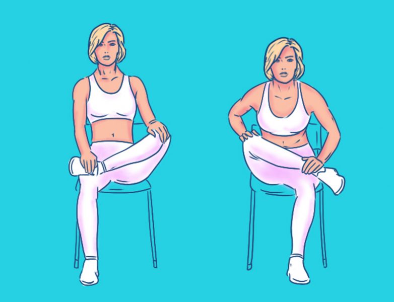5 упражнений для спины с эффектом массажа