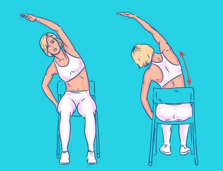 5 упражнений для спины с эффектом массажа