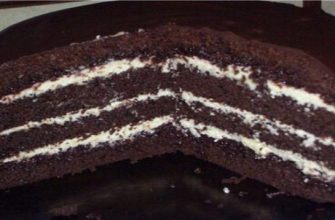 Торт шоколадный на кипятке — рецепт не новый, но я просто обязана с вами поделиться.