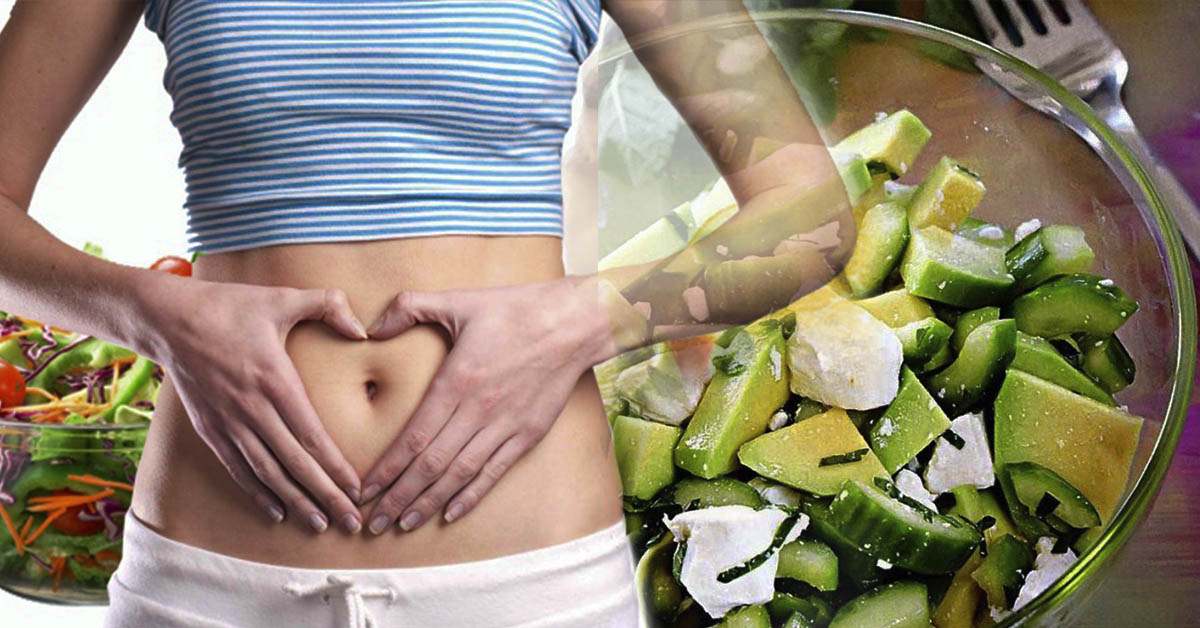 5 рецептов детокс-салатов для очистки толстой кишки