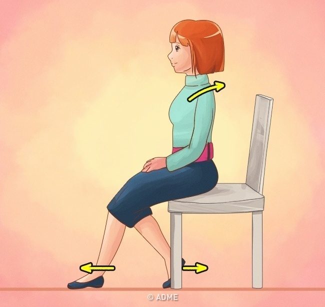 Простые упражнения для ровной спины