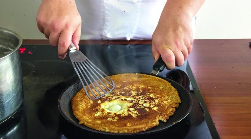 Блинчики, фаршированные мясом